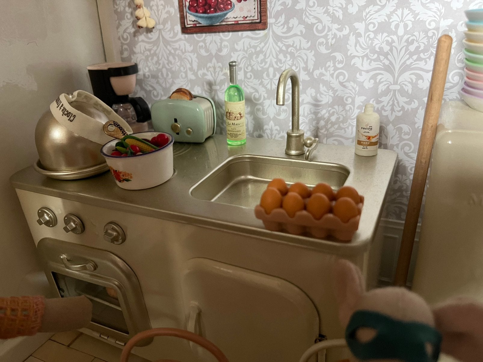 Doosje eieren poppenhuis incl verzenden, Ophalen, Nieuw, Poppenhuis