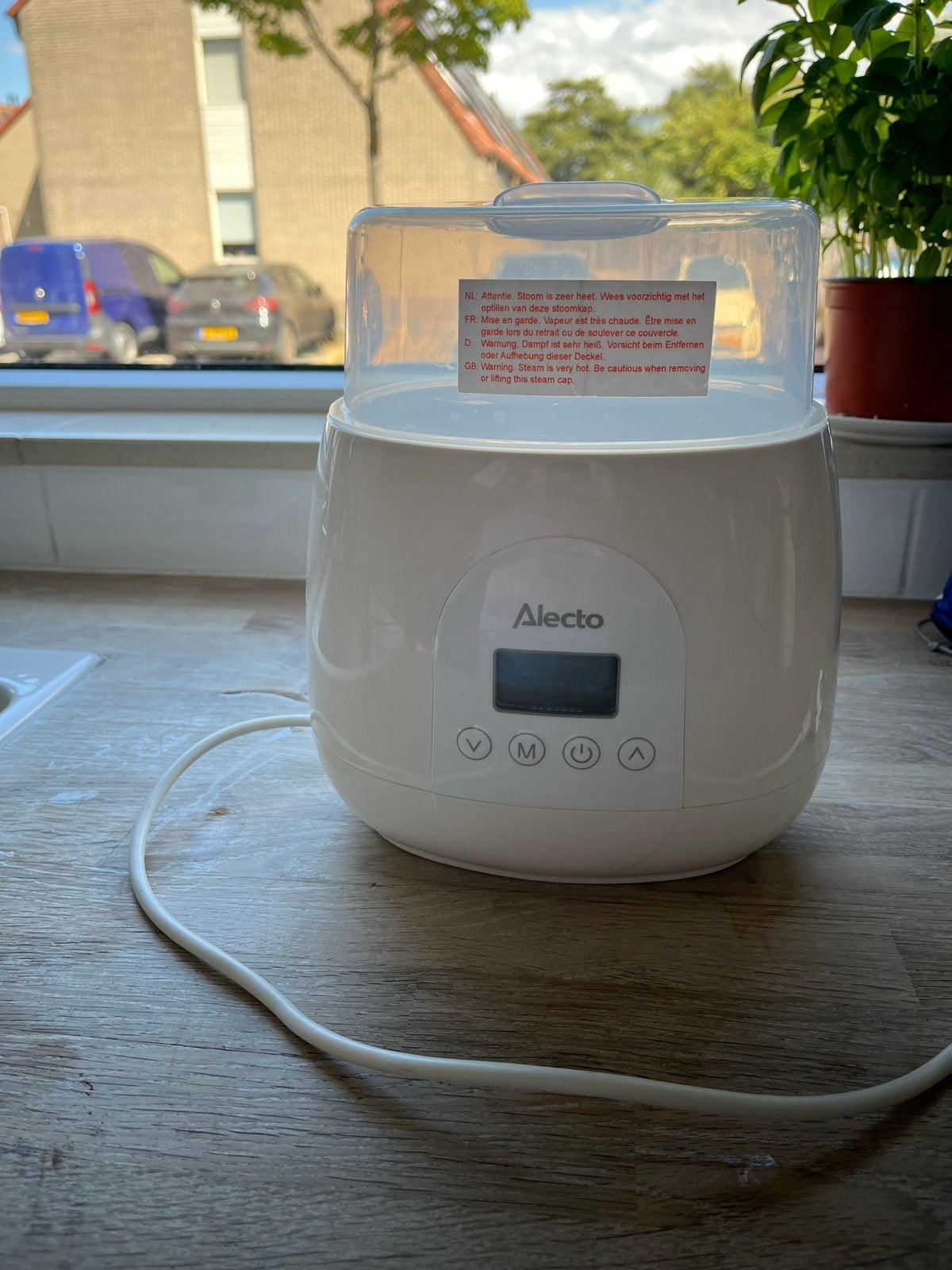 Alecto BW700TWIN Dubbele Flessenwarmer 500W, Ophalen of Verzenden, Gebruikt