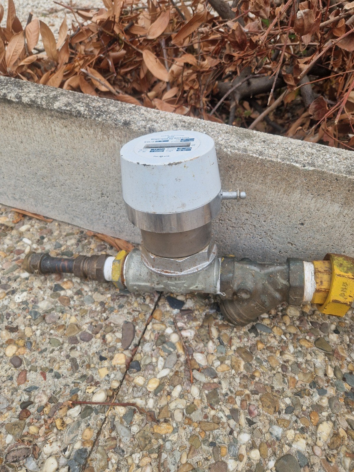 Wigerman Siebema gasmeter met filter, Doe-het-zelf en Verbouw, Meetapparatuur, Ophalen of Verzenden, Gebruikt, Inhoud