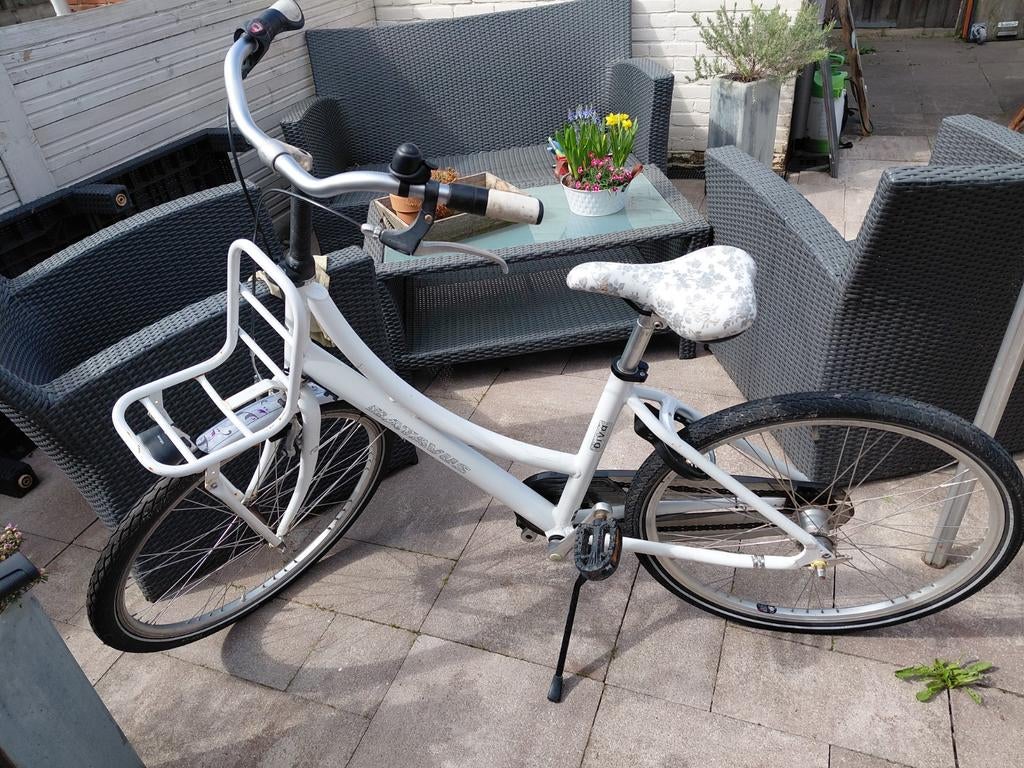 Batavus Meisjesfiets Diva, Fietsen en Brommers, Fietsen | Dames | Damesfietsen, Ophalen, Gebruikt, Velgrem, 47 tot 50 cm