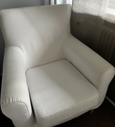 Nette Ikea Ektorp fauteuil te koop, Ophalen, Gebruikt, Minder dan 75 cm, Landelijk