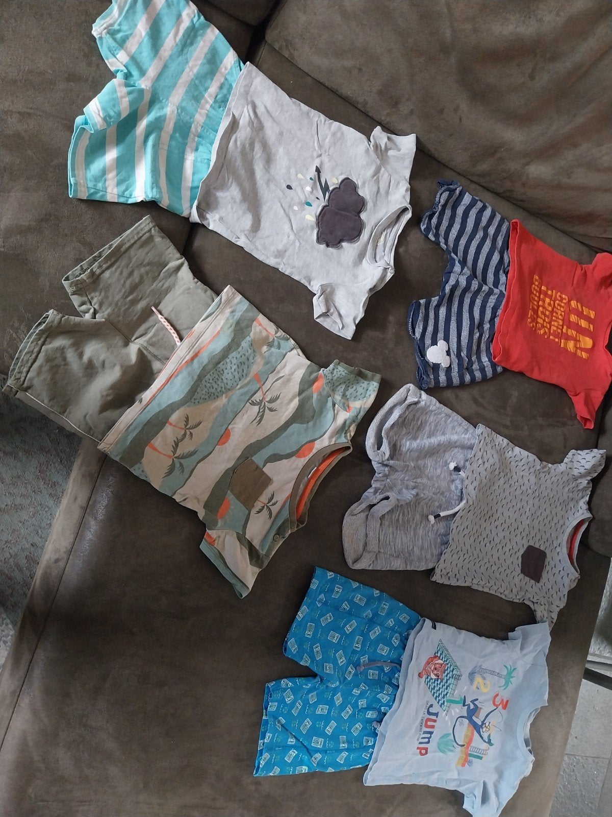 Zomerkleding maat 86, Kinderen en Baby's, Ophalen of Verzenden, Zo goed als nieuw, Jongetje, Setje