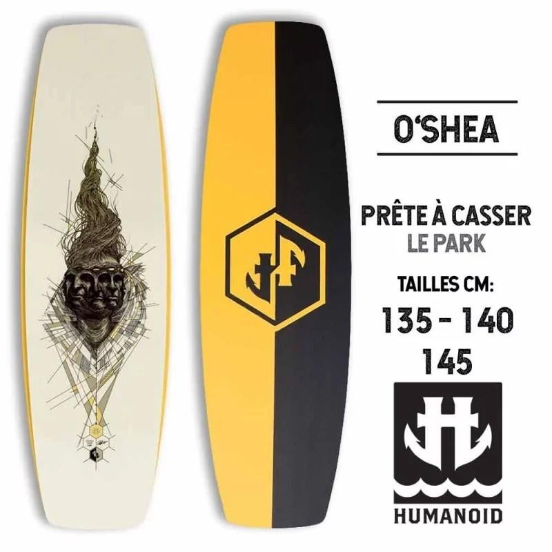 Humanoid O'Shea Wakeboard - 145 cm, Ophalen of Verzenden, Gebruikt, Board