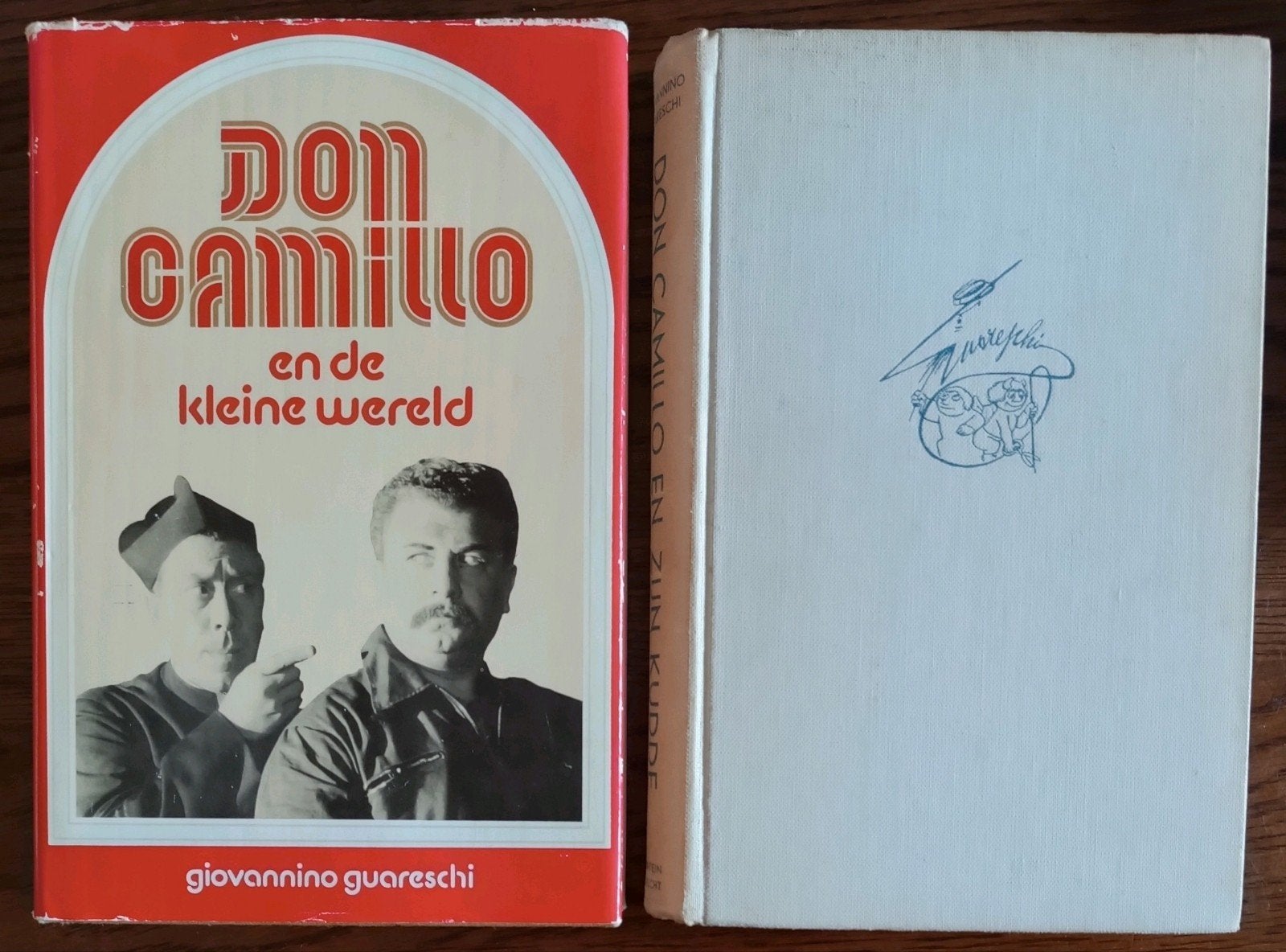Don Camillo: 2 boeken van Giovannino Guareschi, Gelezen, Giovaninno Guareschi, Ophalen of Verzenden, Nederland
