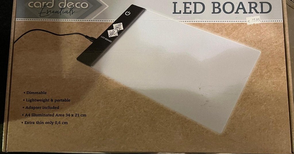 LED board Card deco Essentials, Overige typen, Ophalen of Verzenden, Zo goed als nieuw, Overige merken
