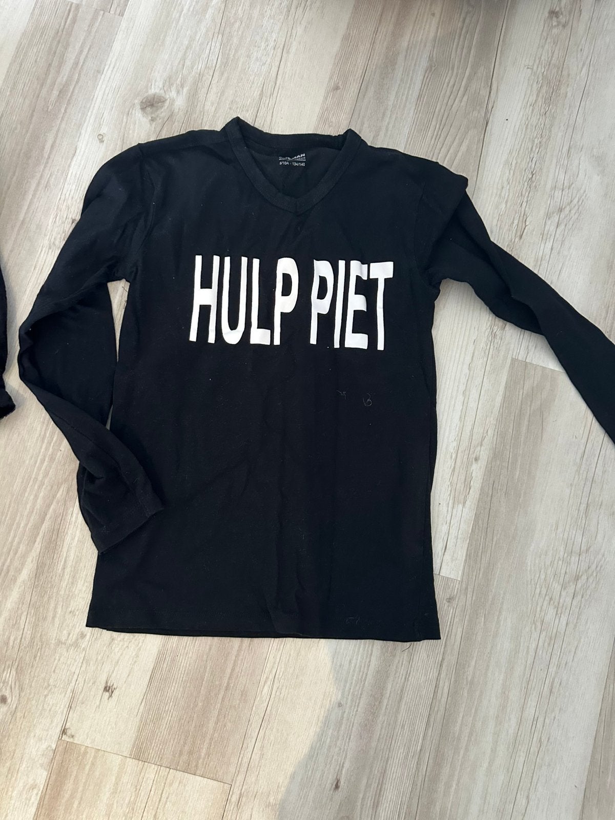 Hulp piet shirt mt 134/140, Ophalen of Verzenden, Zo goed als nieuw