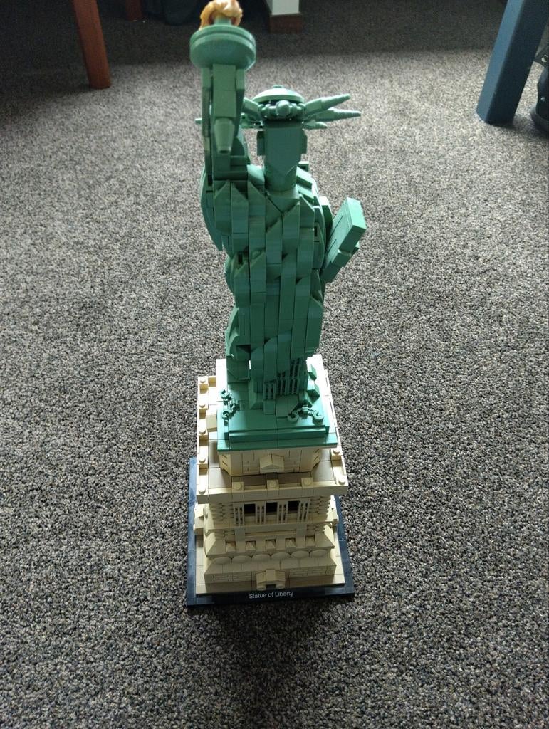 LEGO Vrijheidsbeeld, Ophalen of Verzenden, Zo goed als nieuw