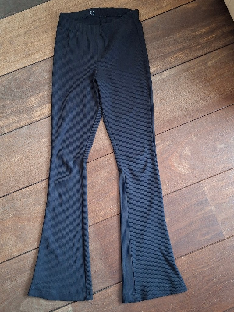 Broek, Zwart, Ophalen of Verzenden, Maat 34 (XS) of kleiner, Lang