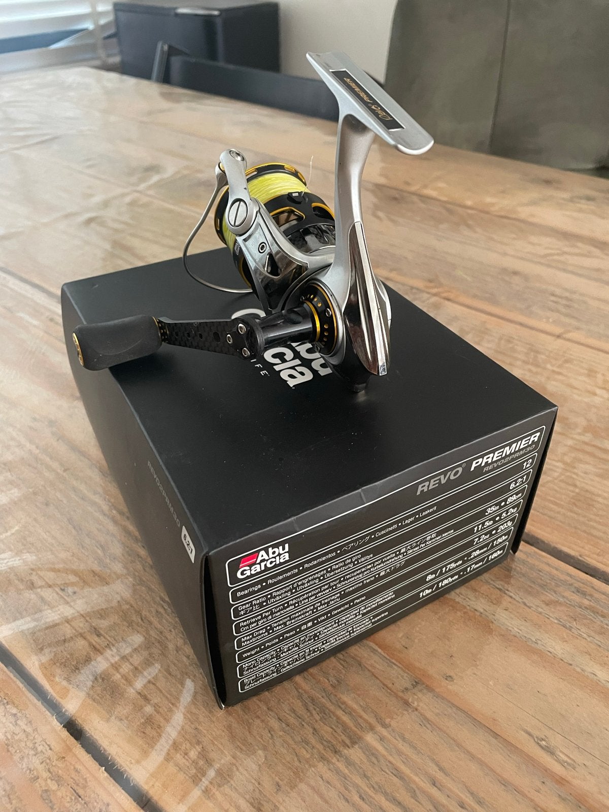 Abu Garcia Revo Premier (REVO2PRM30), Ophalen of Verzenden, Zo goed als nieuw, Molen