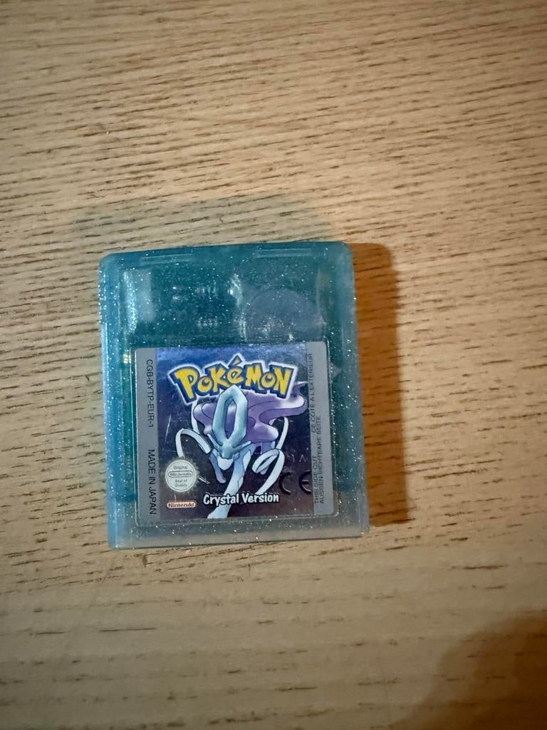 Pokémon Crystal Version Game Boy Color, Spelcomputers en Games, Games | Nintendo Game Boy, Gebruikt, Role Playing Game (Rpg), 1 speler