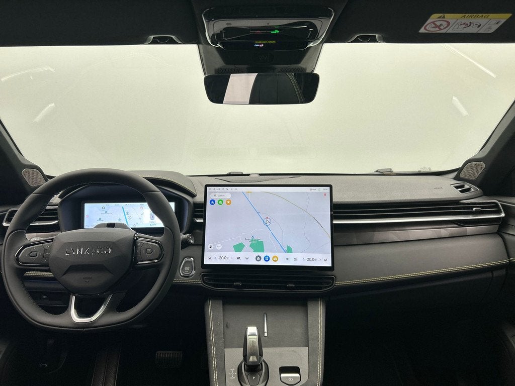Lynk & Co 01 1.5 Core More Leder | Pano | Stoel+Stuurwielver, Auto's, Lynk & Co, Automatische klimaatregeling, 4 cilinders, Zwart