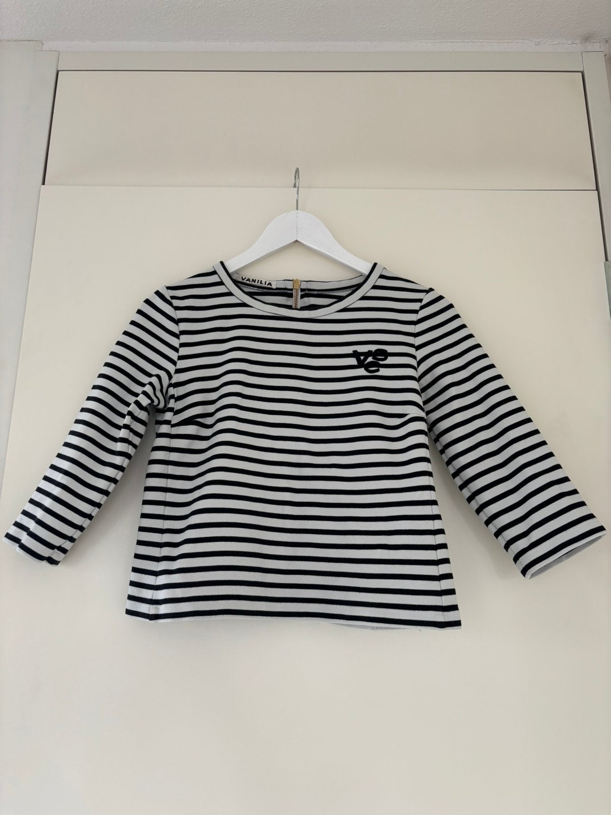 Vanilia gestreepte top 38, Kleding | Dames, Maat 38/40 (M), Zwart, Ophalen of Verzenden, Zo goed als nieuw