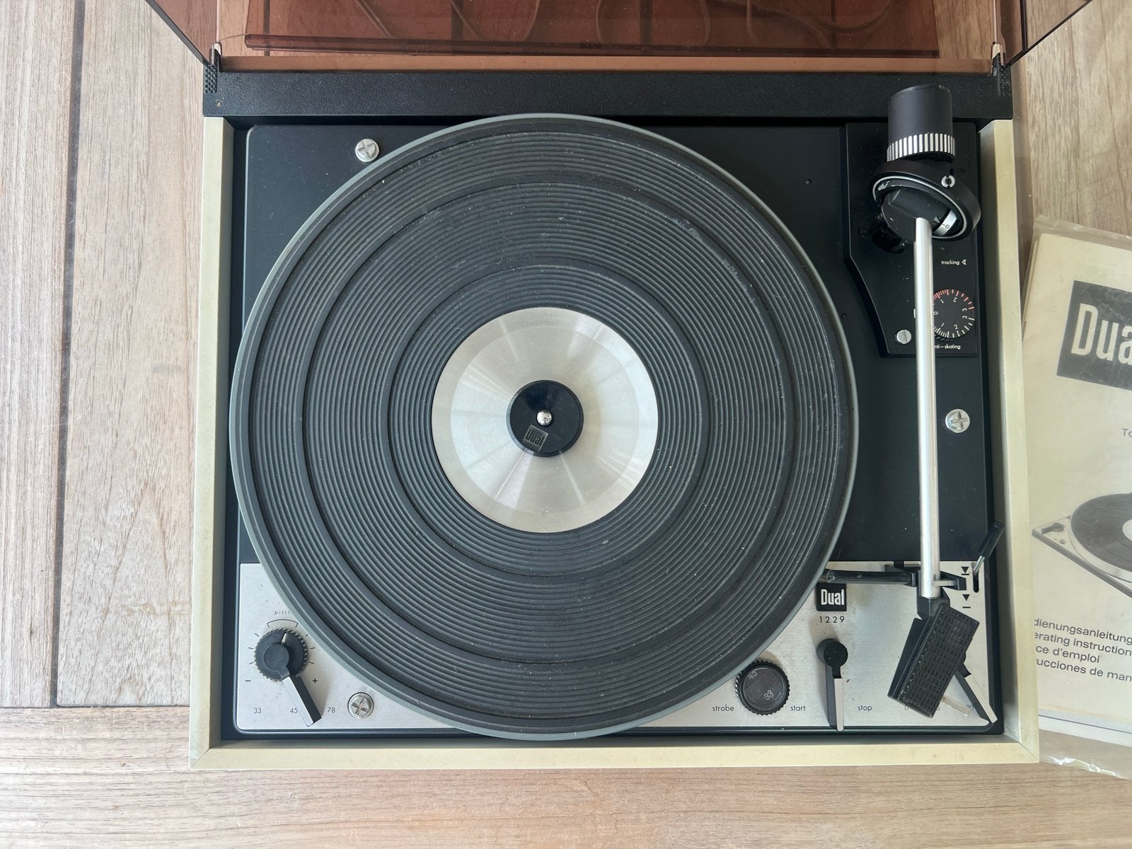 Dual 1229 Platenspeler - Vintage Hi-Fi Automatic Turntable, Ophalen, Gebruikt, Automatisch, Platenspeler