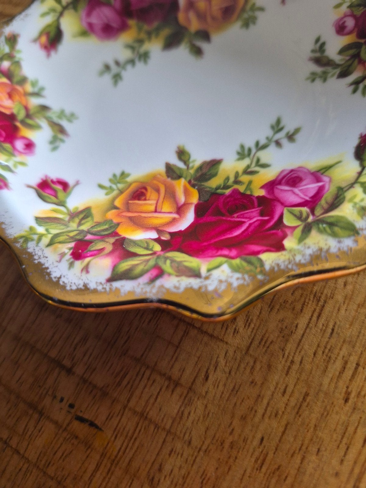 Royal Albert Old Country Roses Schaal en schoteltjes, Ophalen of Verzenden