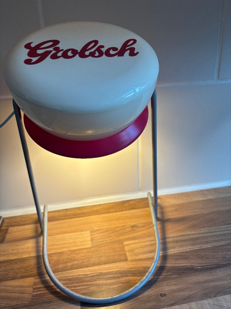 Grolsch lamp, Ophalen of Verzenden, Gebruikt, Overige typen, Grolsch