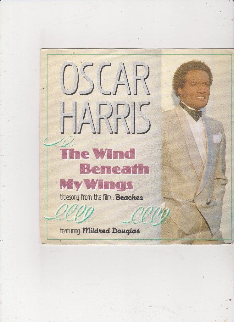 Single Oscar Harris - The wind beneath my wings, Ophalen of Verzenden, Gebruikt, Pop