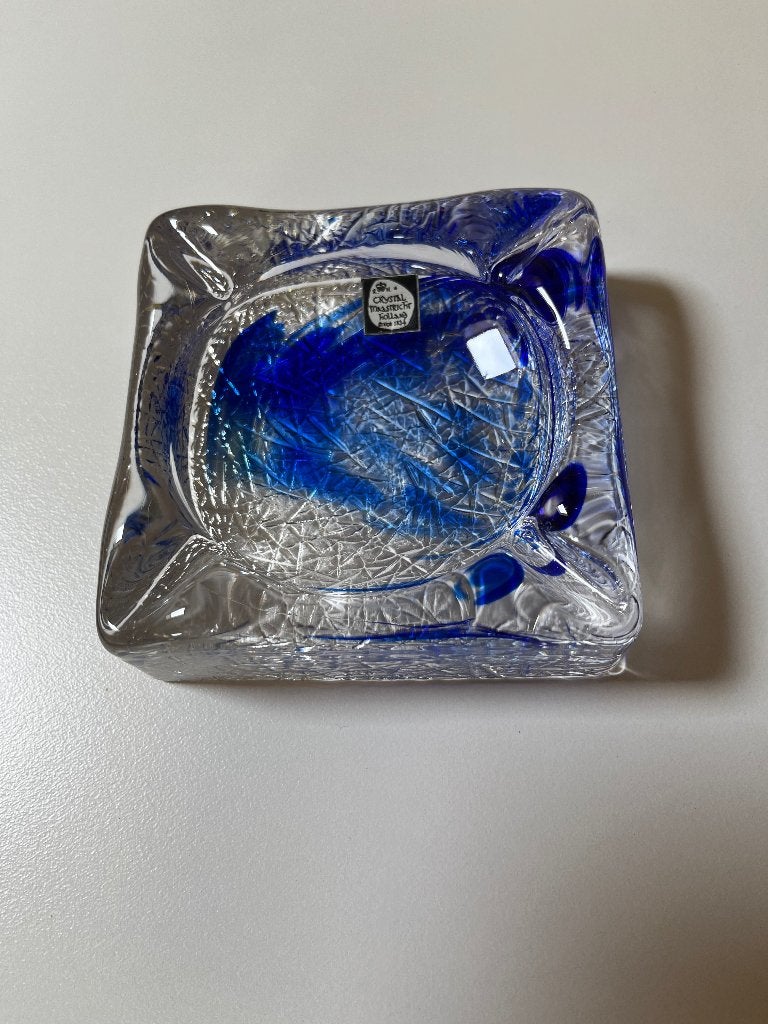 Asbak van Crystal Maastricht., Ophalen