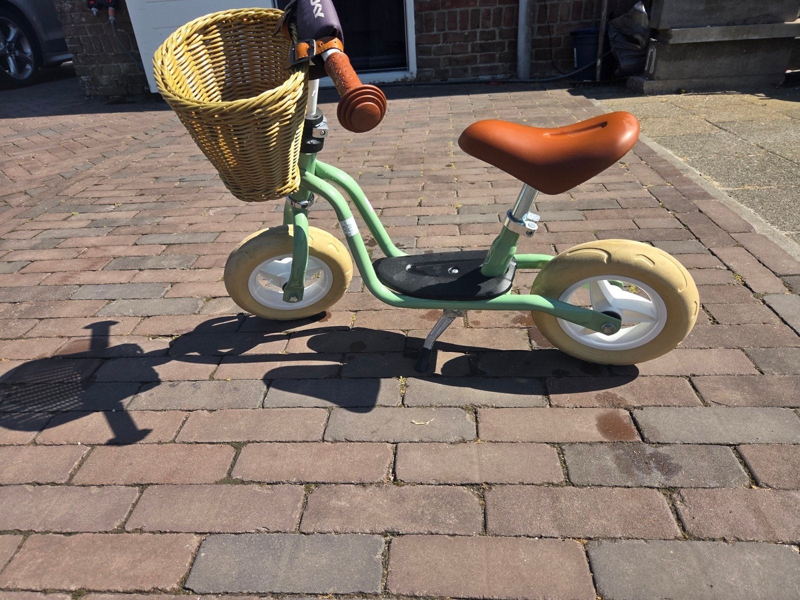Puky loopfiets 49 met mandje, Ophalen, Gebruikt, Minder dan 16 inch, Puky