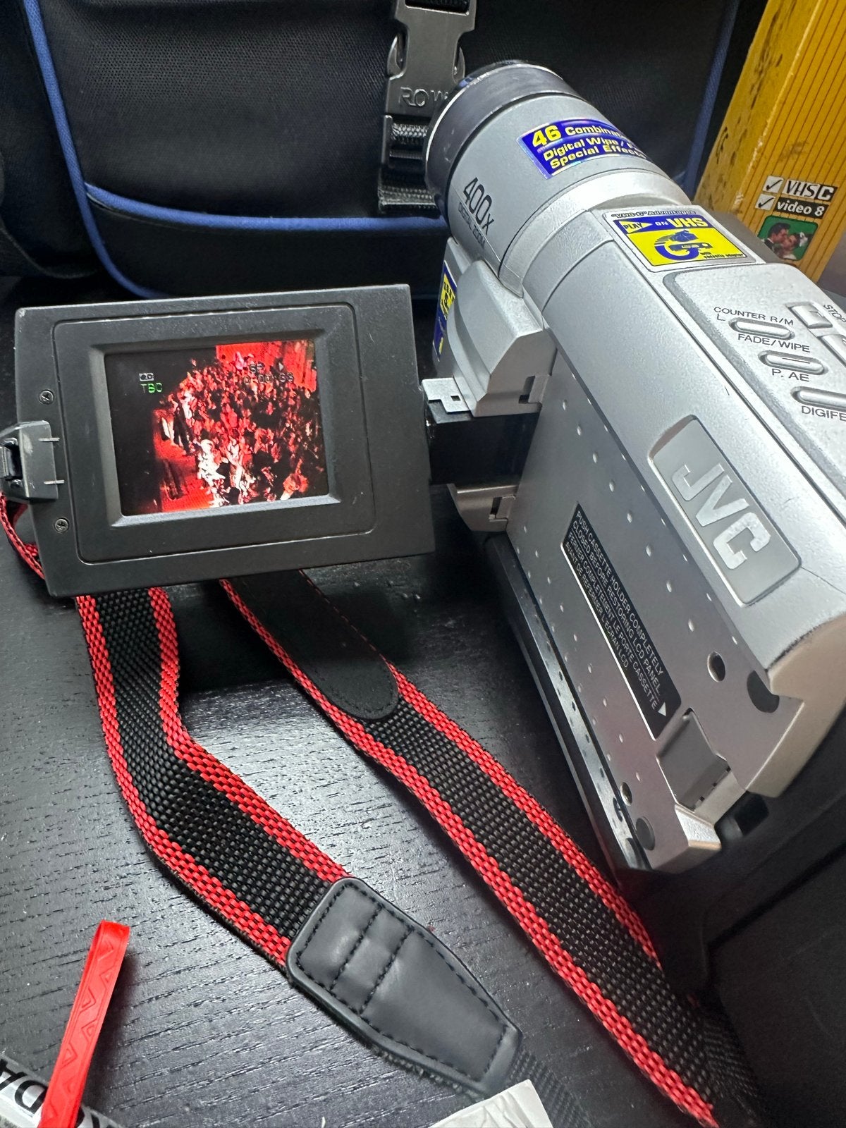 JVC Compact VHS Camcorder GR-SXM37 met accessoires, JVC, Overige soorten, D, S
