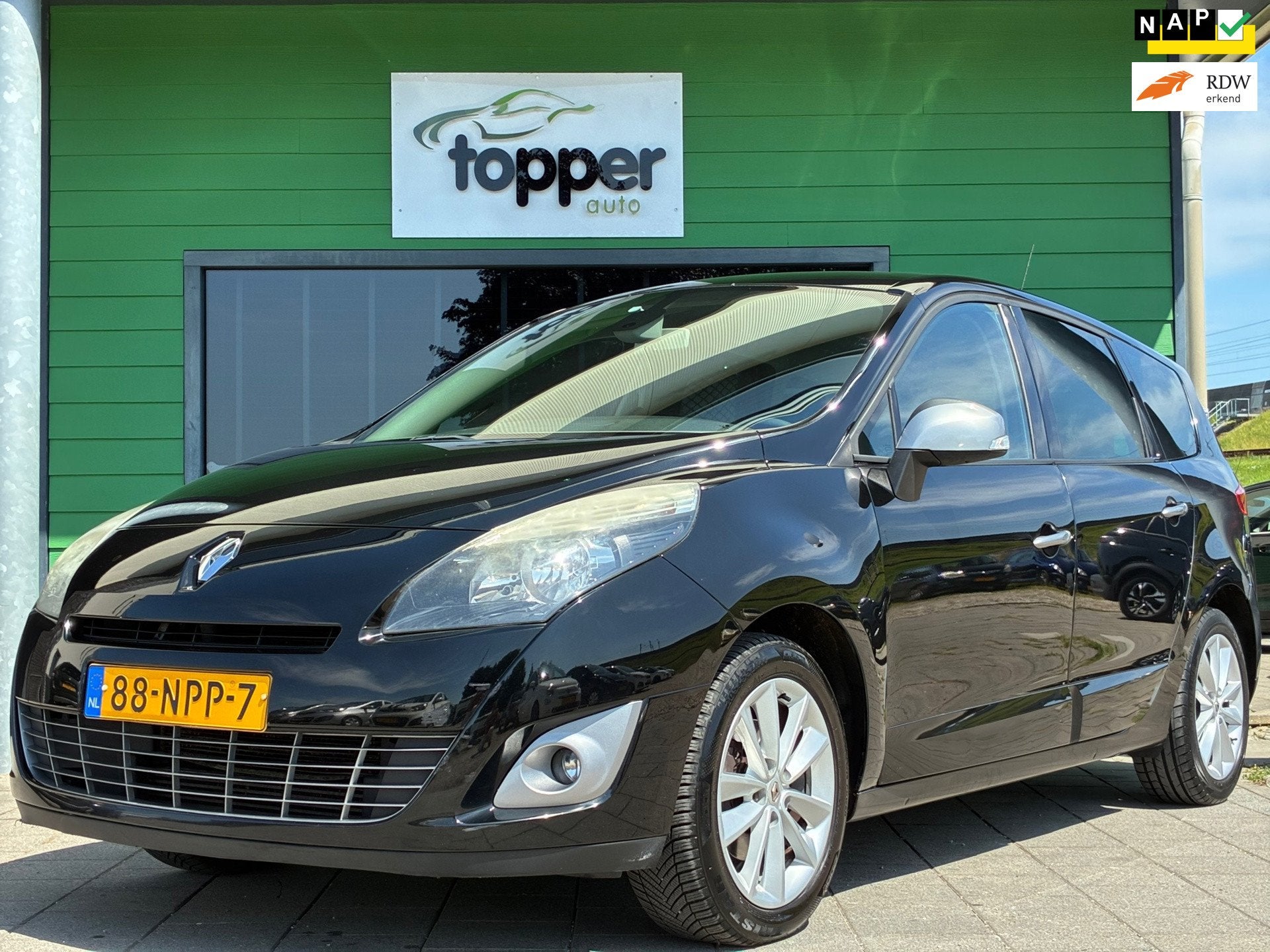 Renault Grand Scénic 1.4 TCe Celsium|2e Eigenaar|Navigatie|, Auto's, Renault, Voorwielaandrijving, Gebruikt, 4 cilinders, Zwart