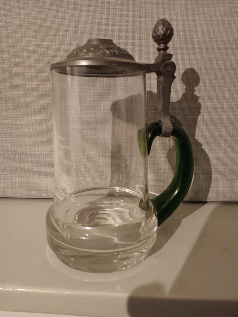 Bierpul met deksel vintage, Ophalen