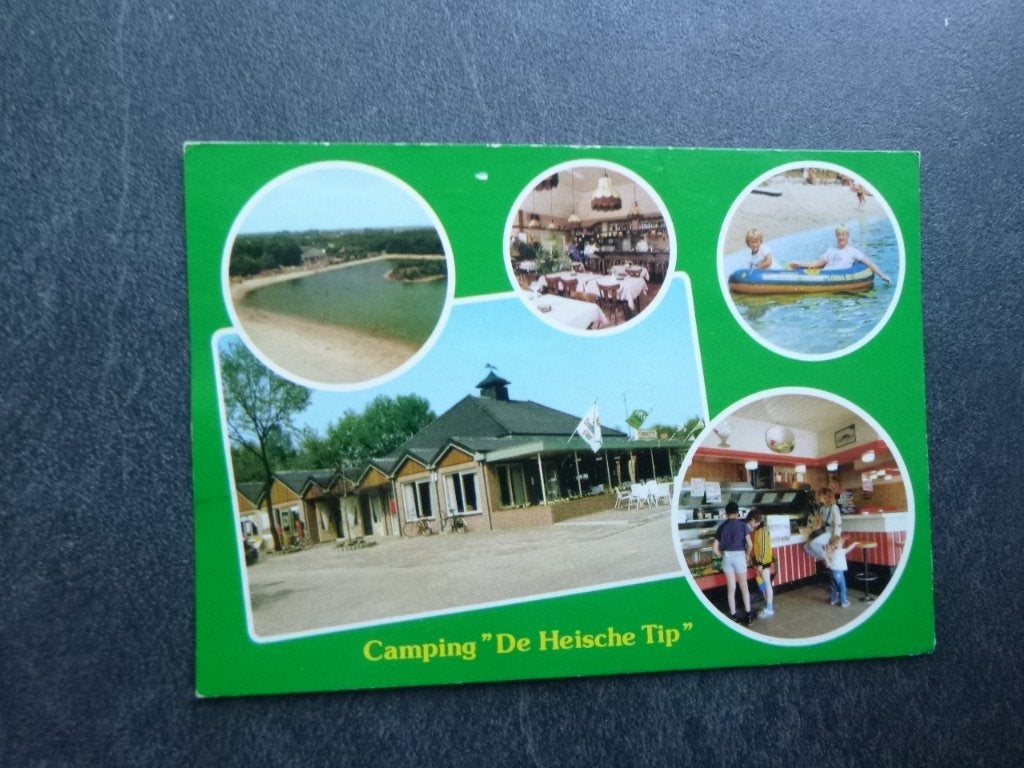 Zeeland, camping de Heische Tip/interieur 1985, Verzenden, 1980 tot heden, Gelopen, Zeeland