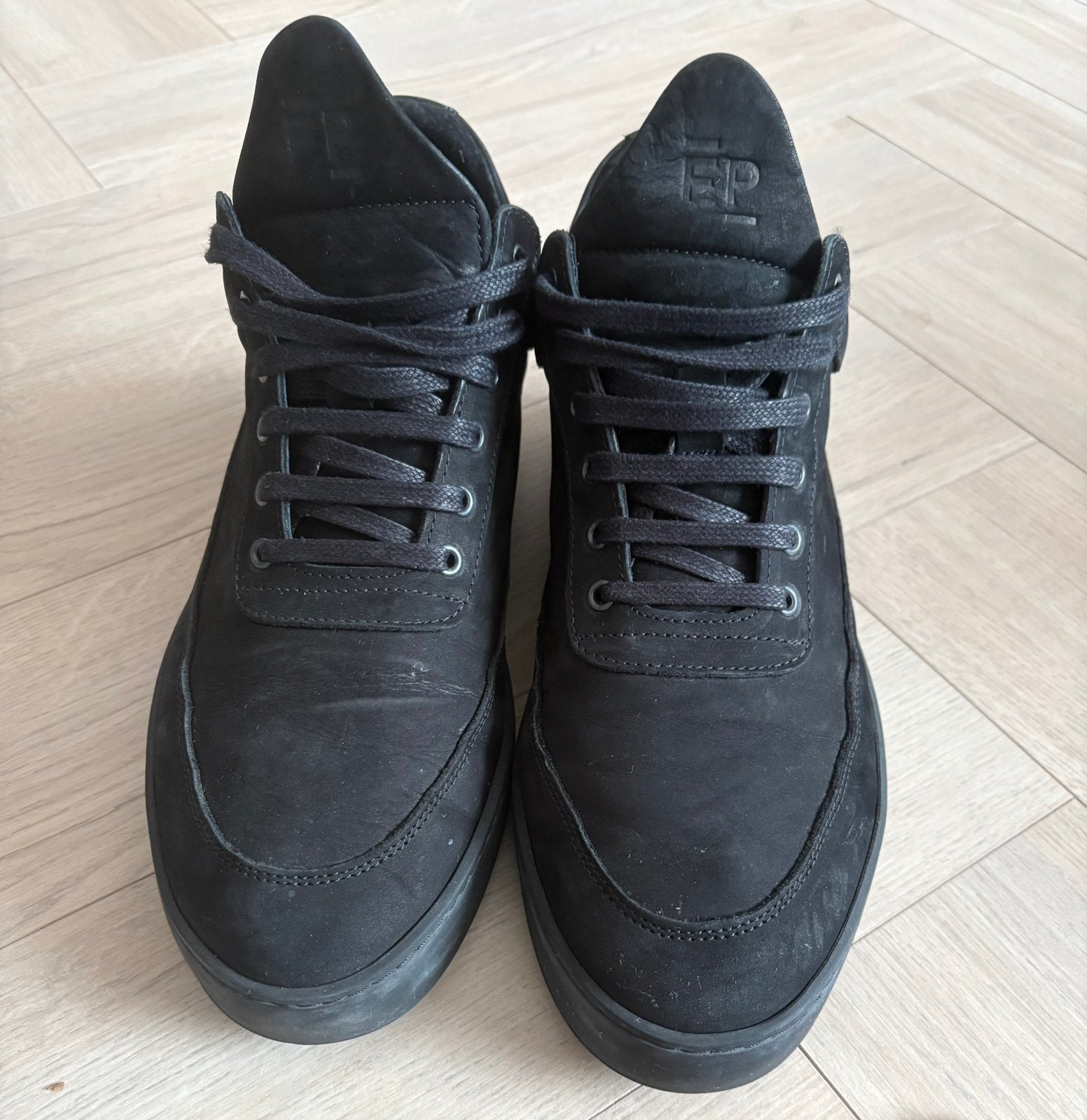 Zwarte Filling Pieces, Zwart, Ophalen of Verzenden, Sneakers of Gympen, Gedragen