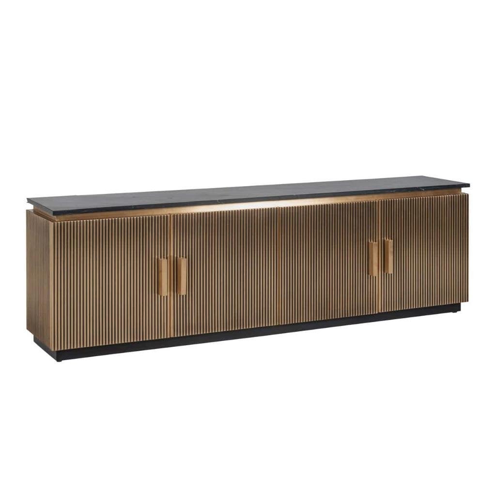 Richmond Interiors tv kast Ironville, Ophalen, Nieuw, 200 cm of meer, Minder dan 100 cm