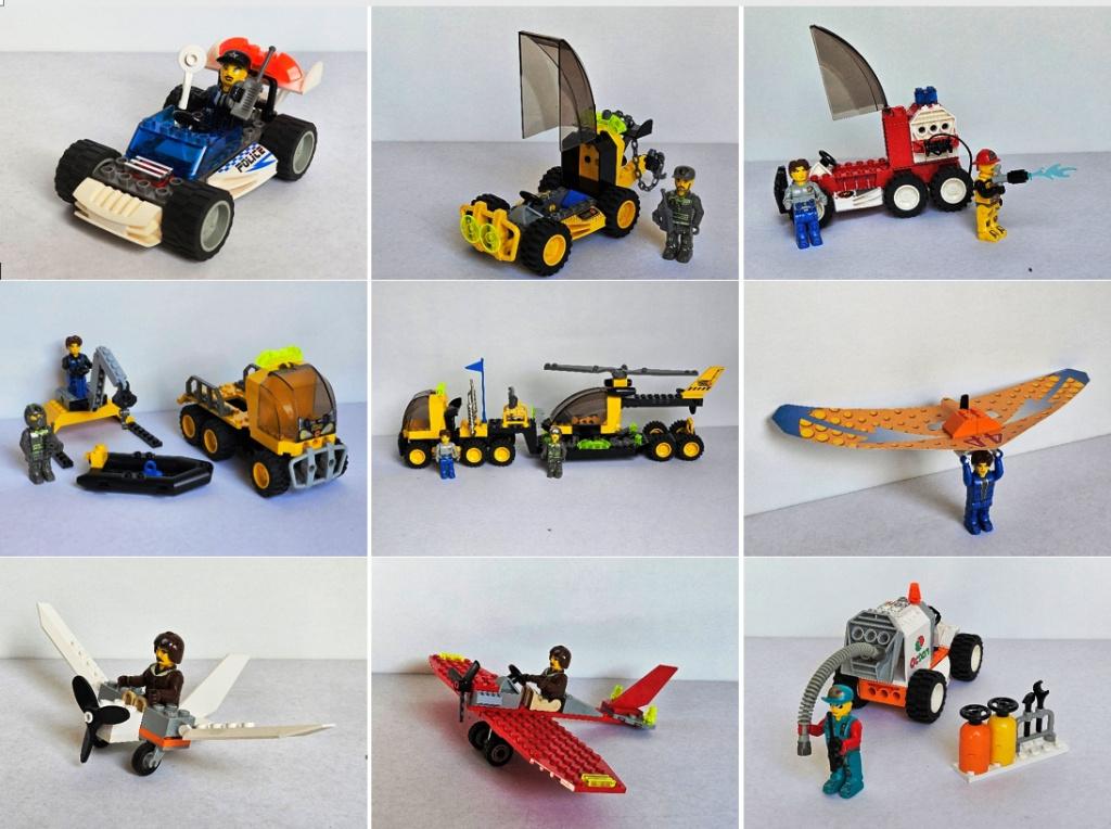 Lego Jack Stone - 9 sets, Kinderen en Baby's, Speelgoed | Duplo en Lego, Gebruikt, Lego, Ophalen of Verzenden