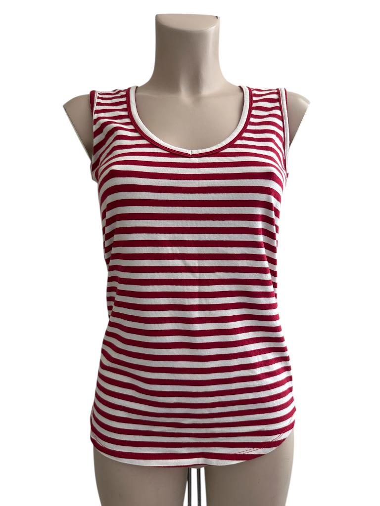 Bellamy top S, Kleding | Dames, Tops, Zo goed als nieuw, Rood, Zonder mouw, Ophalen of Verzenden