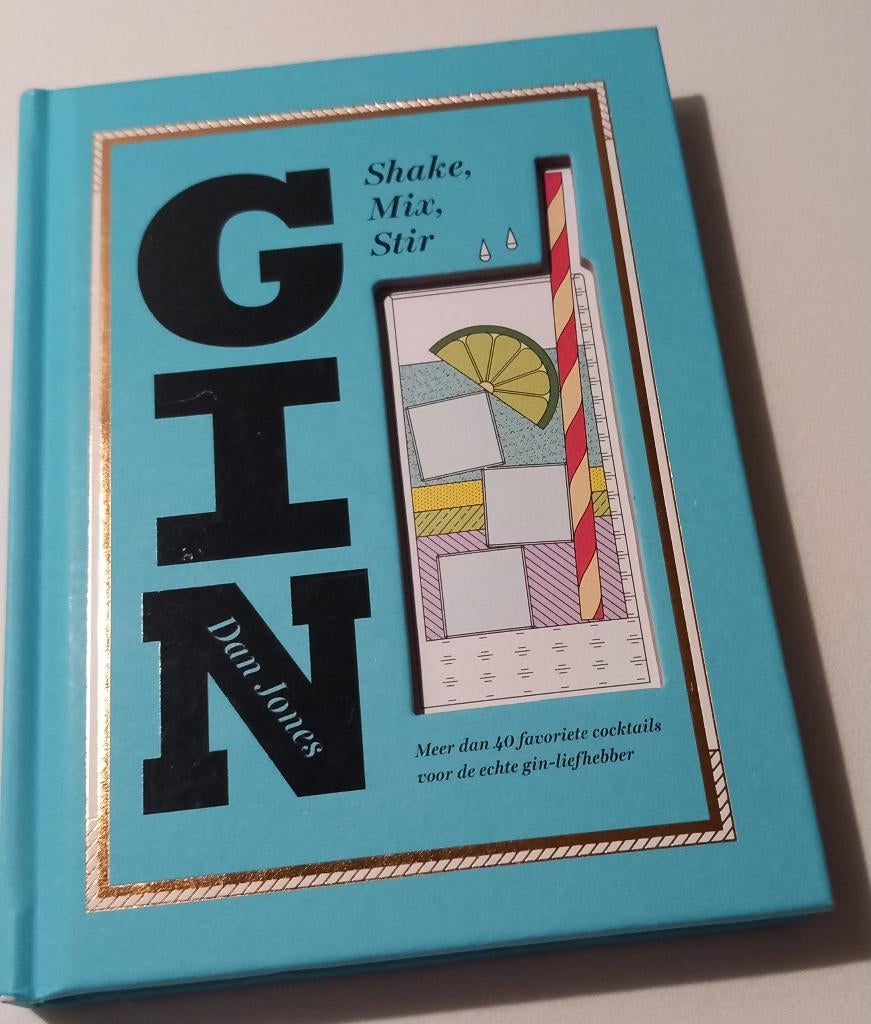 Gin - Shake, Mix, Stir, Ophalen of Verzenden, Zo goed als nieuw