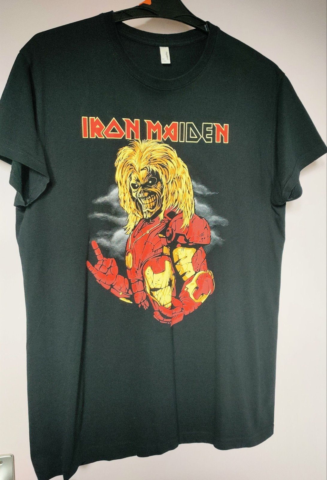 Iron Maiden T-shirt - Zwart - Maat M, Maat 48/50 (M), Zwart, Pamplung, Ophalen of Verzenden