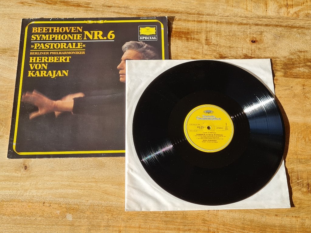 LP Beethoven - B P - H V Karajan – Symphonie Nr. 6 Pastorale, LP, Kamermuziek, Overige componisten, Ophalen of Verzenden