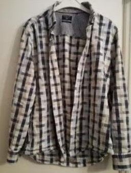 Als nieuw STATE of ART overhemd blouse ruiten blauw beige M, Kleding | Heren, Overhemden, Verzenden, Zo goed als nieuw, Blauw