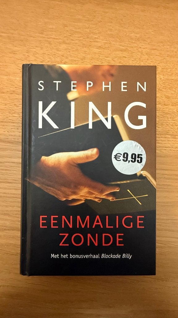 Eenmalige Zonde - Stephen King, Stephen King, Ophalen of Verzenden, Zo goed als nieuw, Nederland