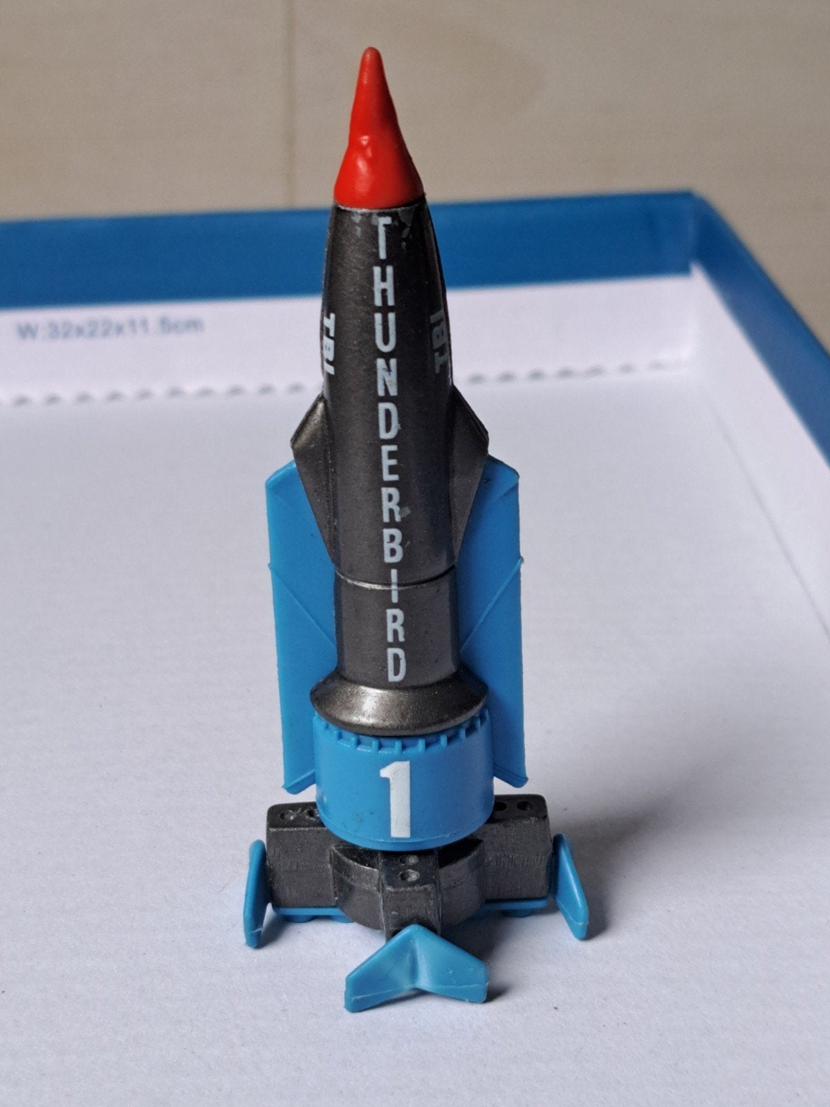 Thunderbirds 1 vrachtschip raket, Schaalmodel, Matchbox, Raket, Ophalen of Verzenden