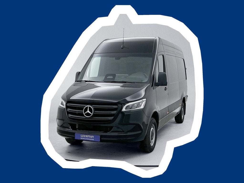 Mercedes-Benz Sprinter 317 CDI L2H2 Facelift Led 3500KG trek, Automaat, Gebruikt, 4 cilinders, Met garantie (alle)
