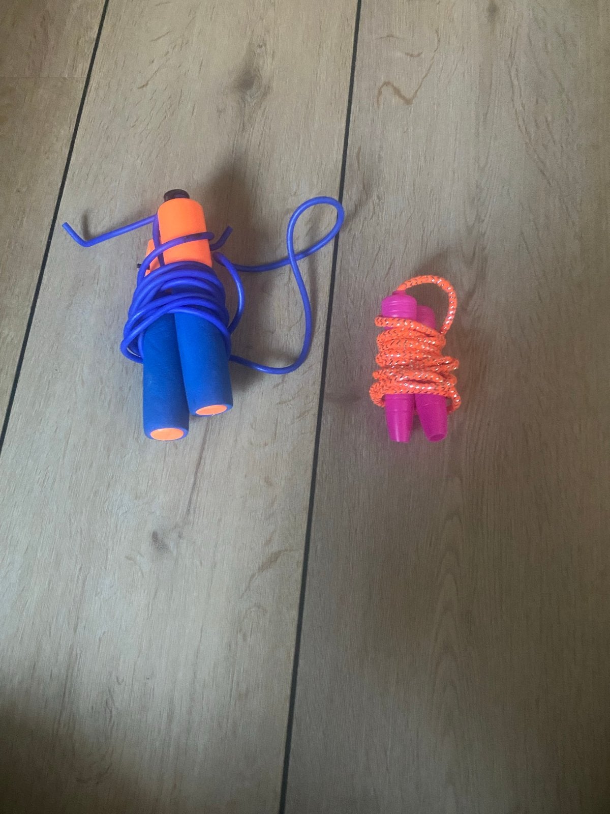 Springtouwen - Set van 2 (met teller), Sport en Fitness, Ophalen of Verzenden, Sport-springtouw, Gebruikt