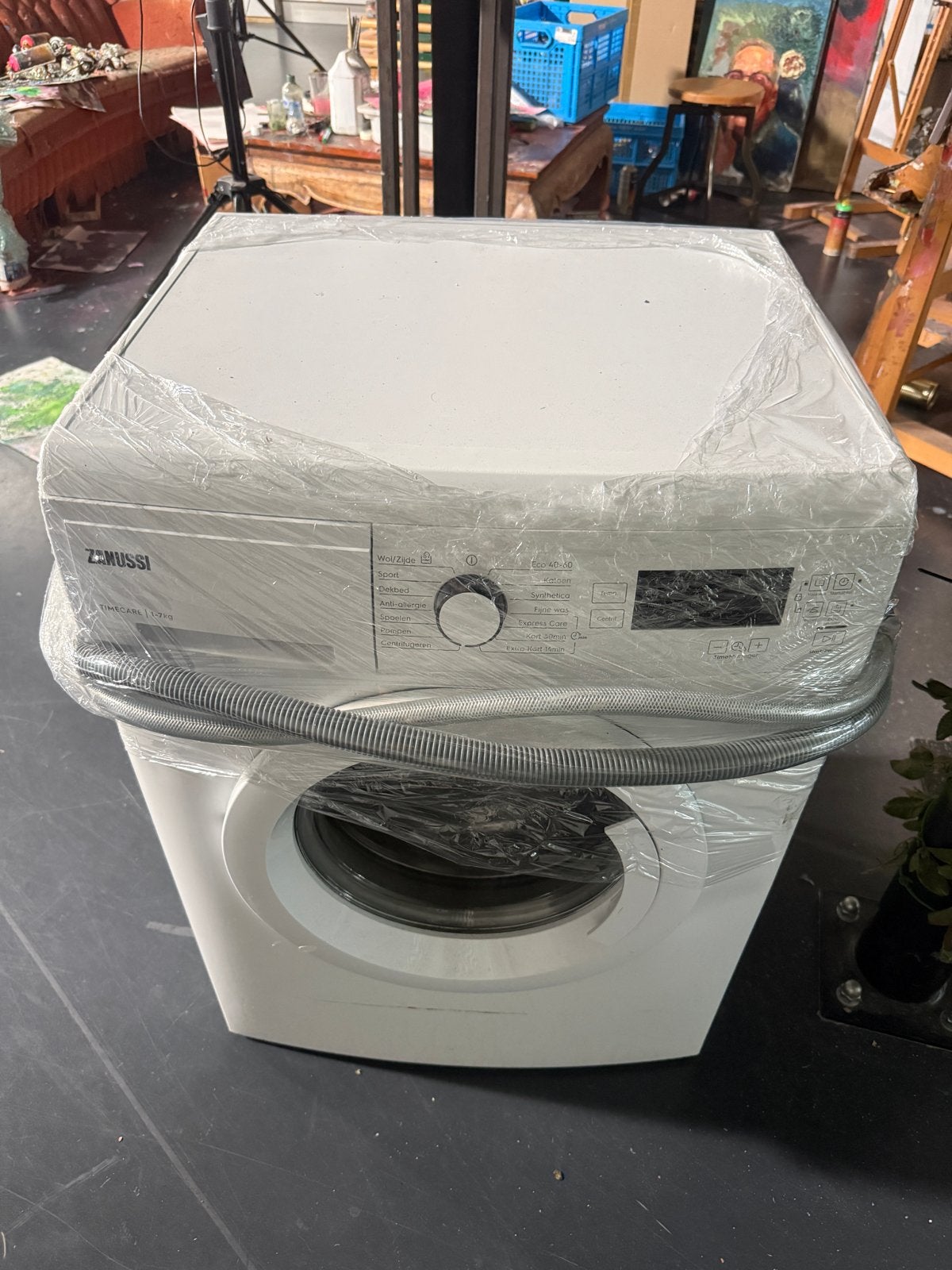 Zanussi TimeCare Wasmachine 7 kg - Goed Werkend, Witgoed en Apparatuur, Gebruikt, Ophalen of Verzenden, 85 tot 90 cm, 1200 tot 1600 toeren