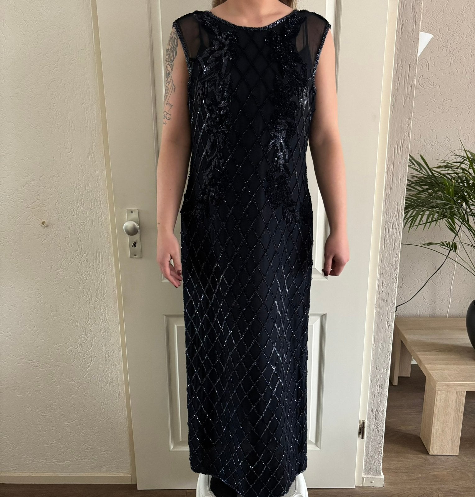 Gala japon, Kleding | Dames, Galajurk, Blauw, Zo goed als nieuw, Ophalen