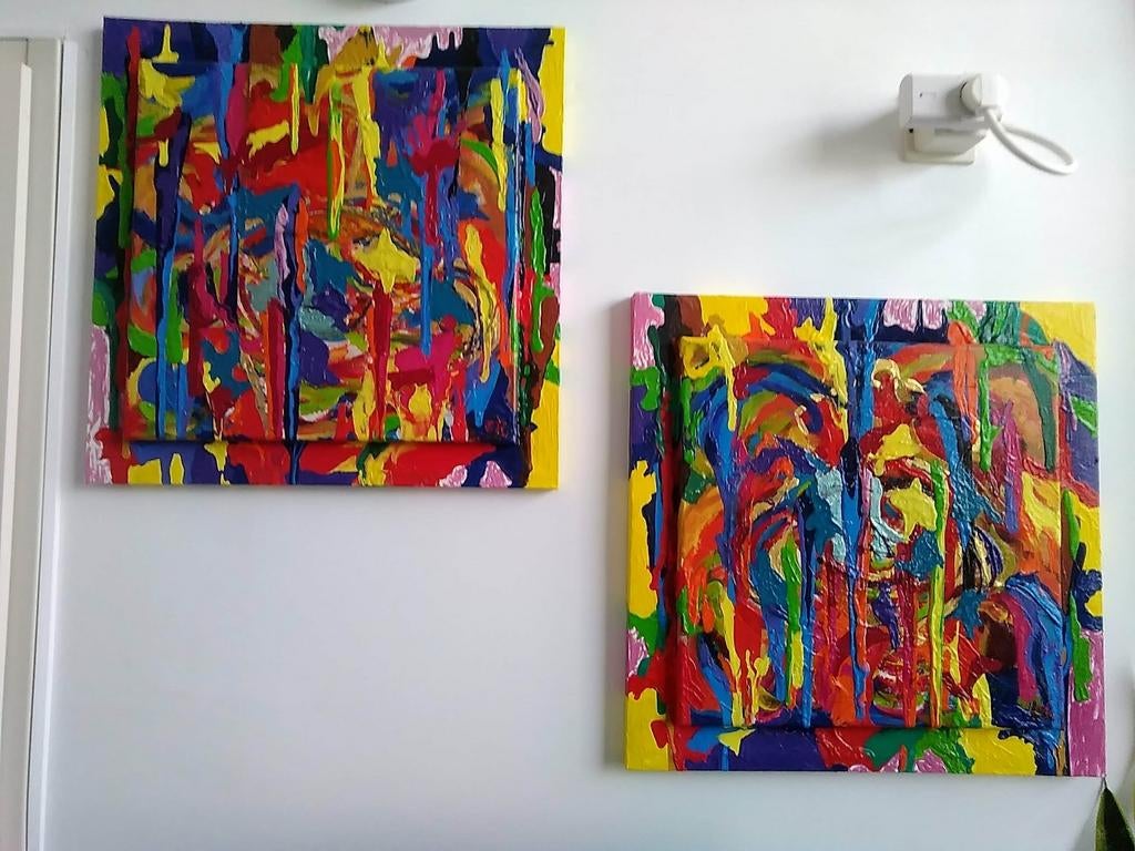 Modern schilderij, Ophalen