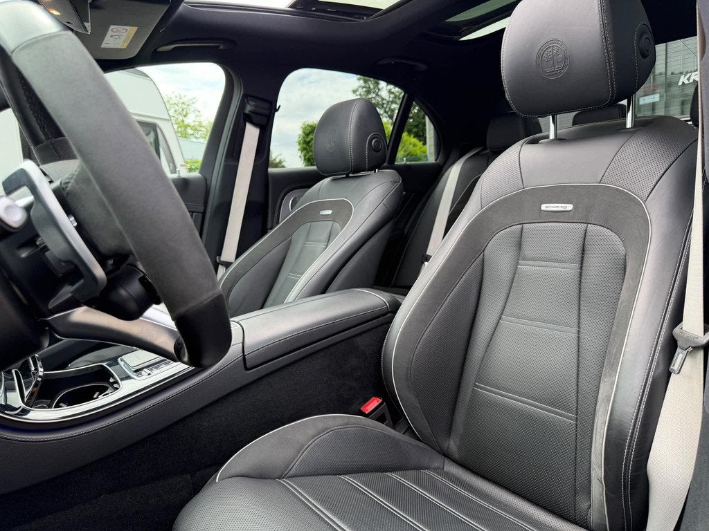 Mercedes-Benz E-klasse AMG 63 S 4MATIC+ PANO-HUD-360-MULTI B, Auto's, Automaat, Leder, Vierwielaandrijving, Sedan