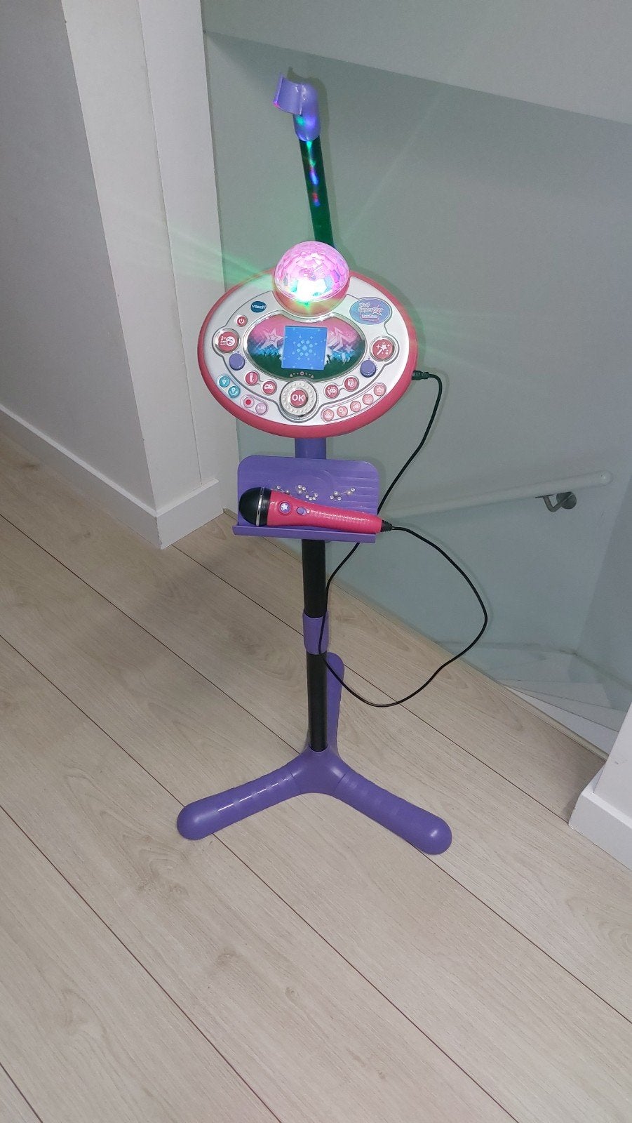 VTech Kidi Super Star Karaoke Microfoon met Standaard, Ophalen, Microfoon(s)