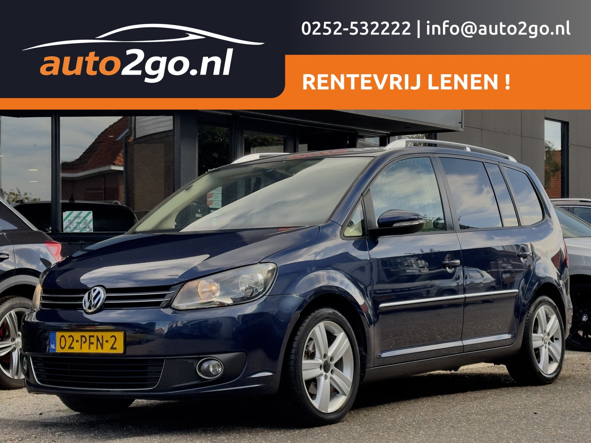 Volkswagen Touran 1.4 TSI AUT7 HIGHLINE 7PERS NAVI AIRCO LED, Euro 5, 15 km/l, Gebruikt, Beige
