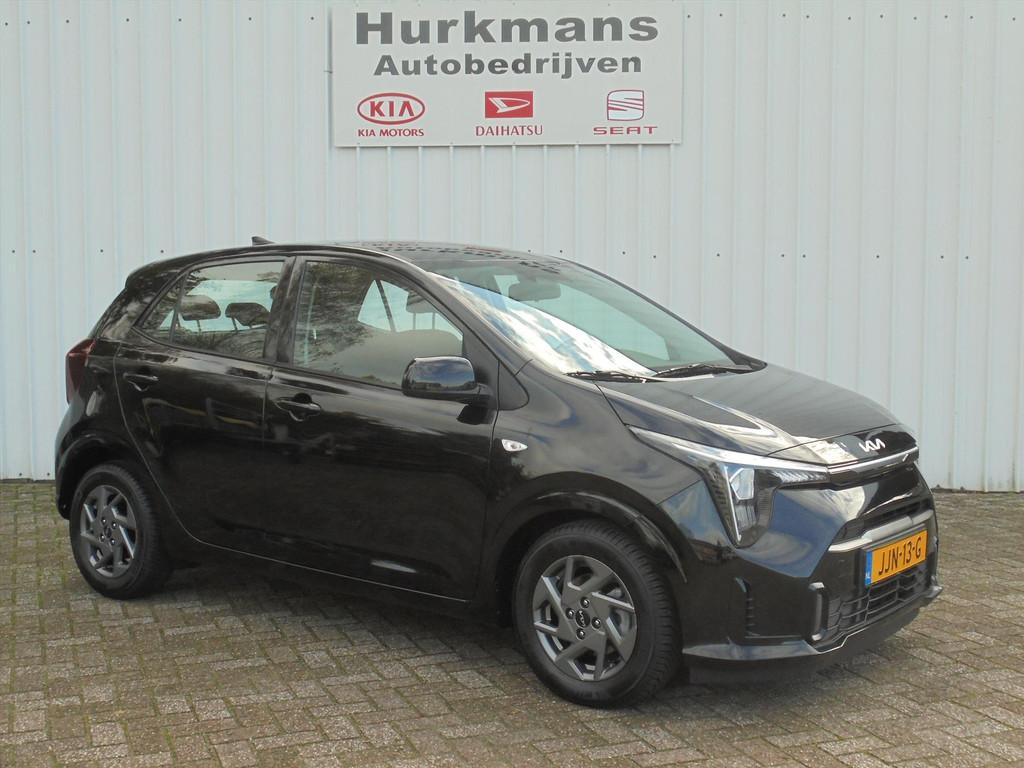 Kia Picanto 1.0 DPi AUTOMAAT NAVI CAMERA CRUISE ENZ....., Auto's, Kia, Voorwielaandrijving, Stof, Zwart, Bedrijf