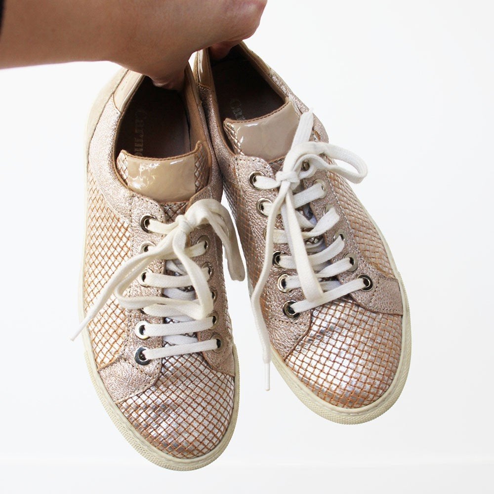 Schitterende Leren Freeflex Sneakers -s13 (Maat 38) € 55,-, Ophalen of Verzenden, Roze, Freeflex, Sneakers of Gympen