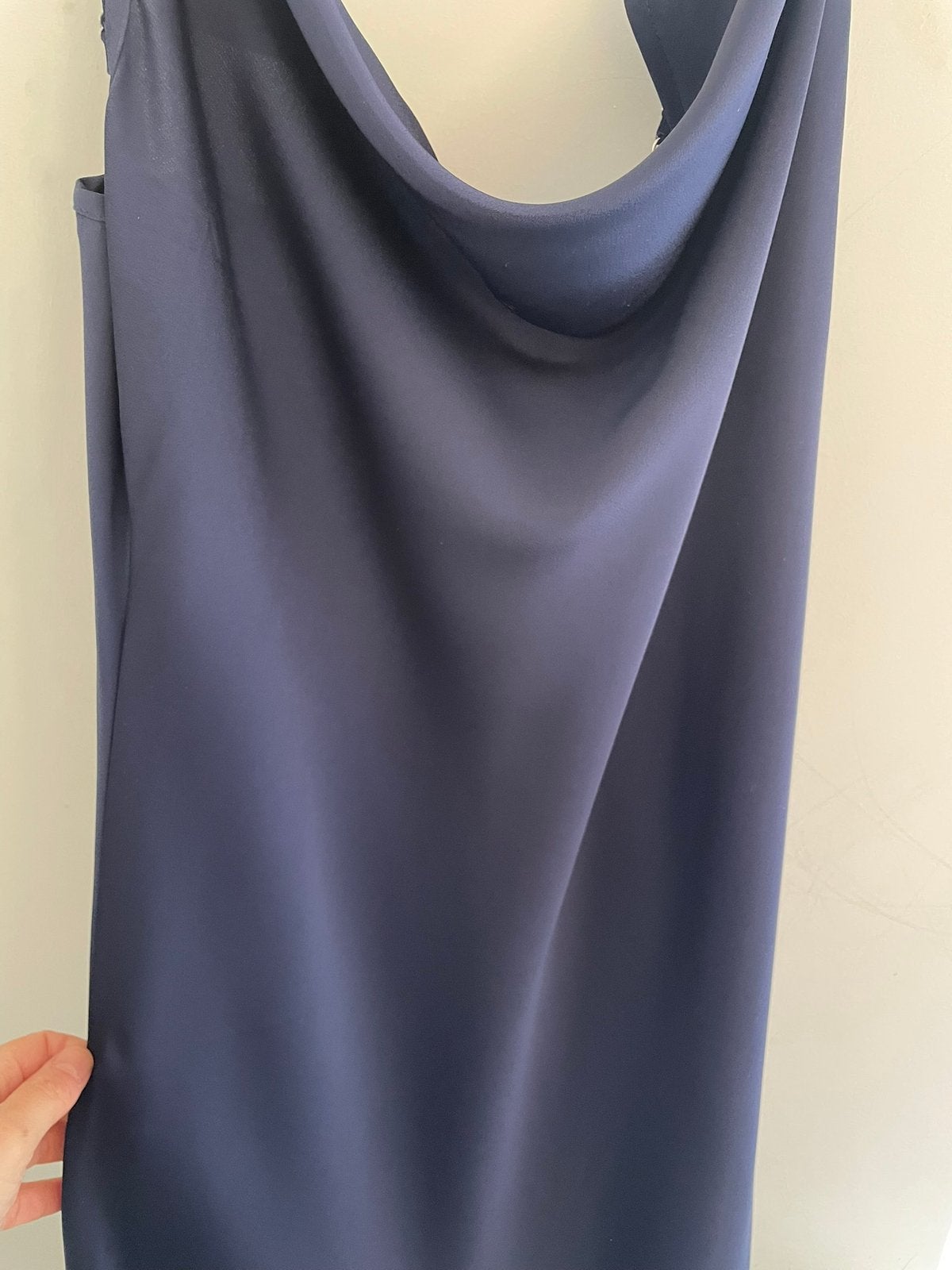 Jurk, Blauw, Nieuw, Onder de knie, Ophalen