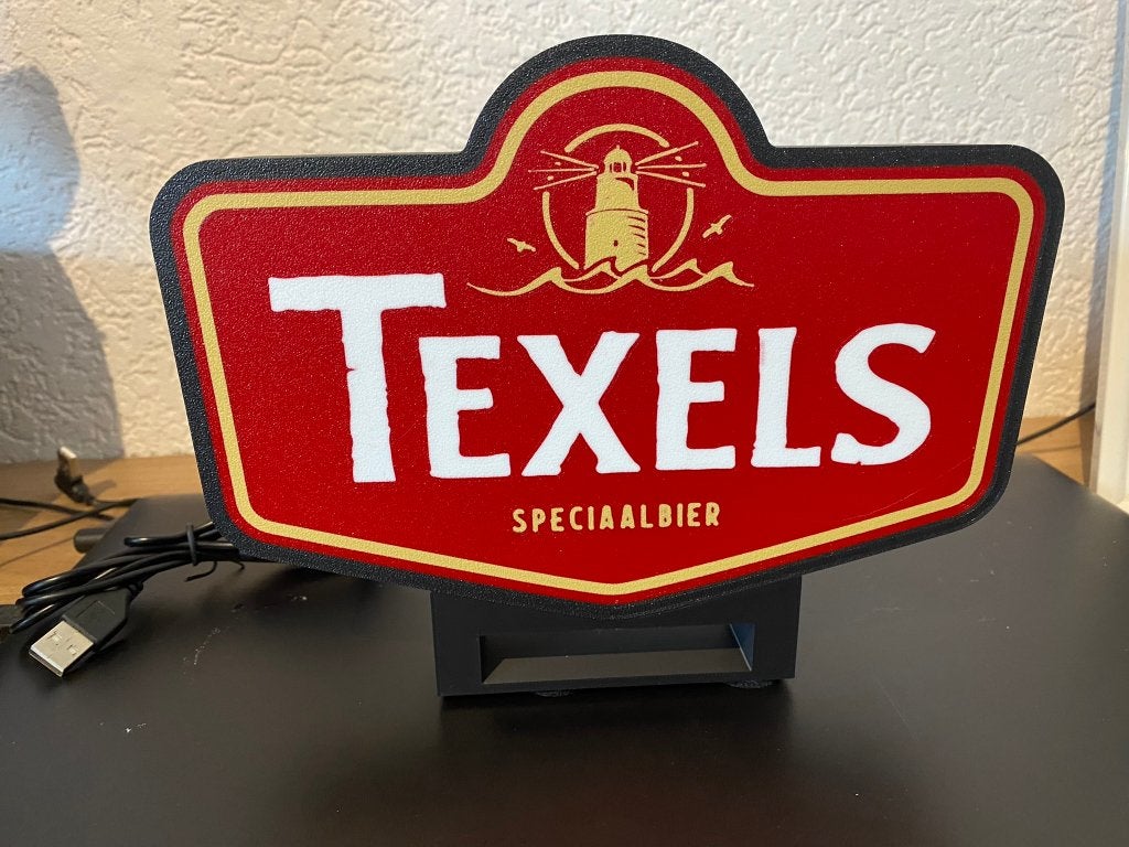 Texels bier lamp, Ophalen of Verzenden, Nieuw, Lichtbak of (neon) lamp