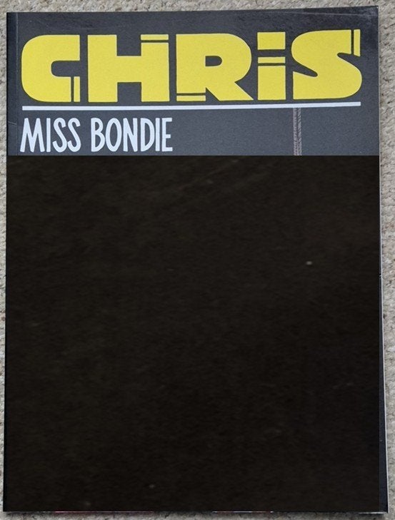 Sombrero Zwarte Reeks 22 Miss Bondie - CHRIS - 1989, Boeken, Eén stripboek, Ophalen of Verzenden, "CHRIS, Zo goed als nieuw
