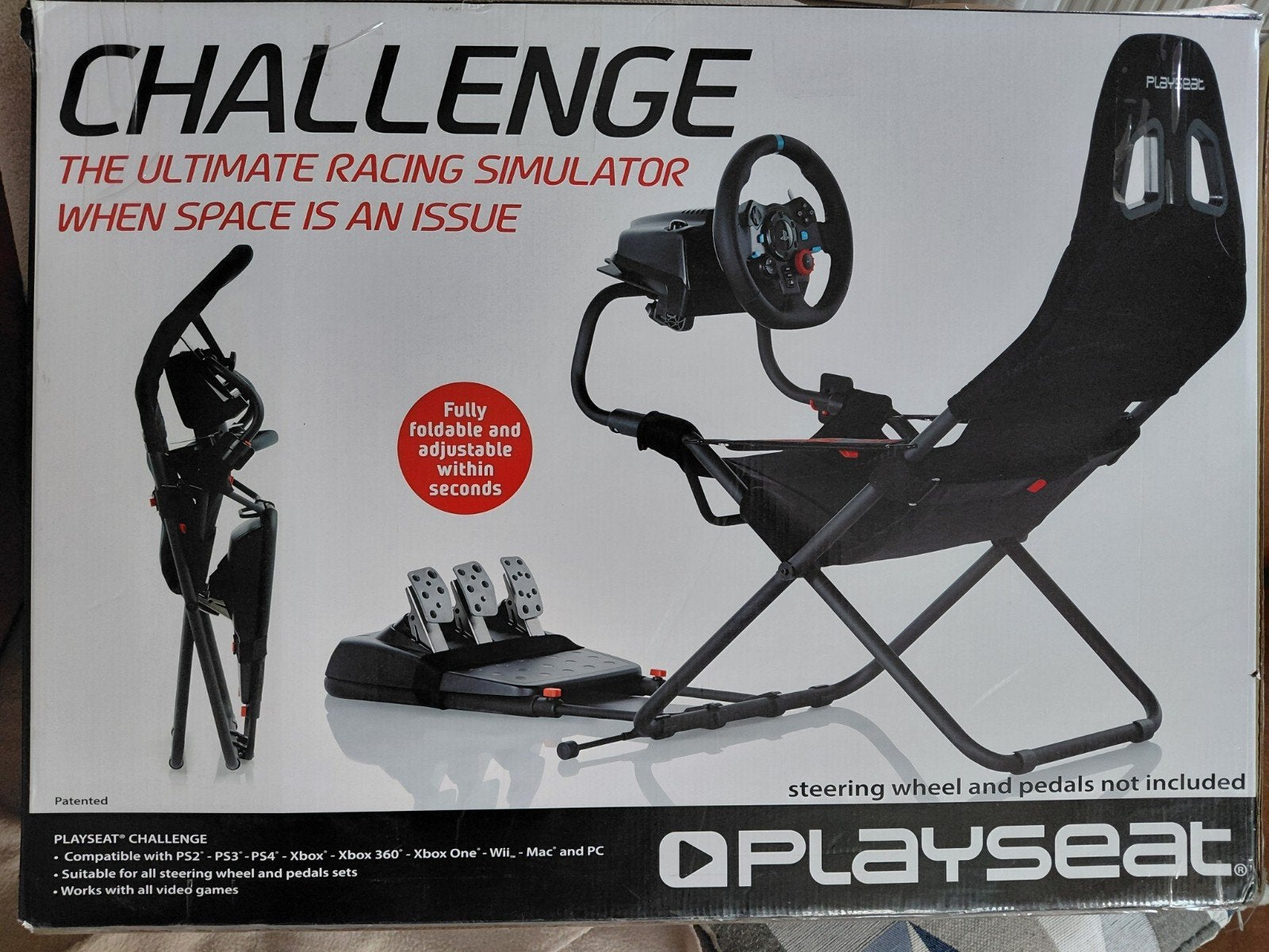 Playseat Challenge met Logitech g29, Ophalen, Overige merken, Gebruikt